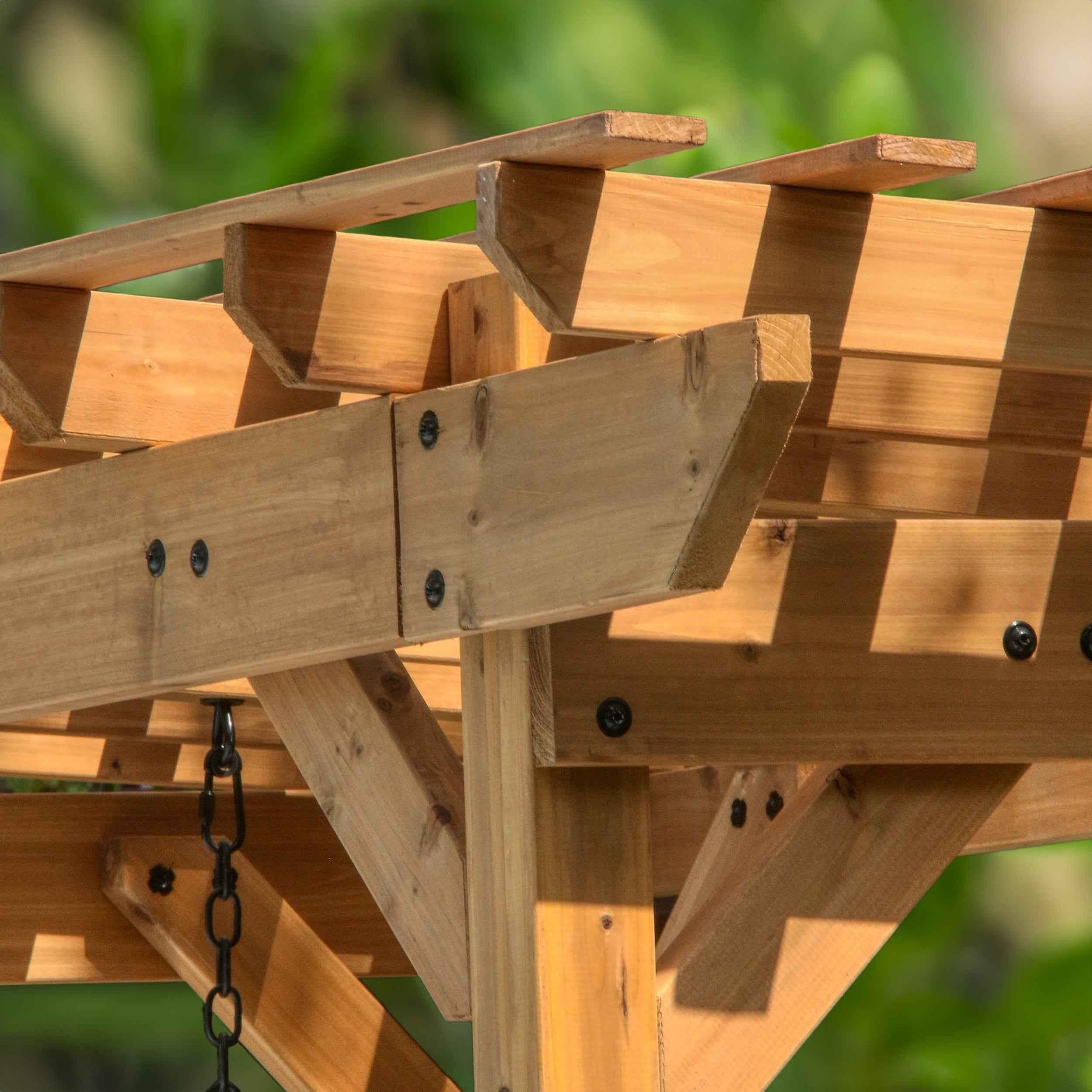 Backyard Discovery Callahan Pergola Swing.