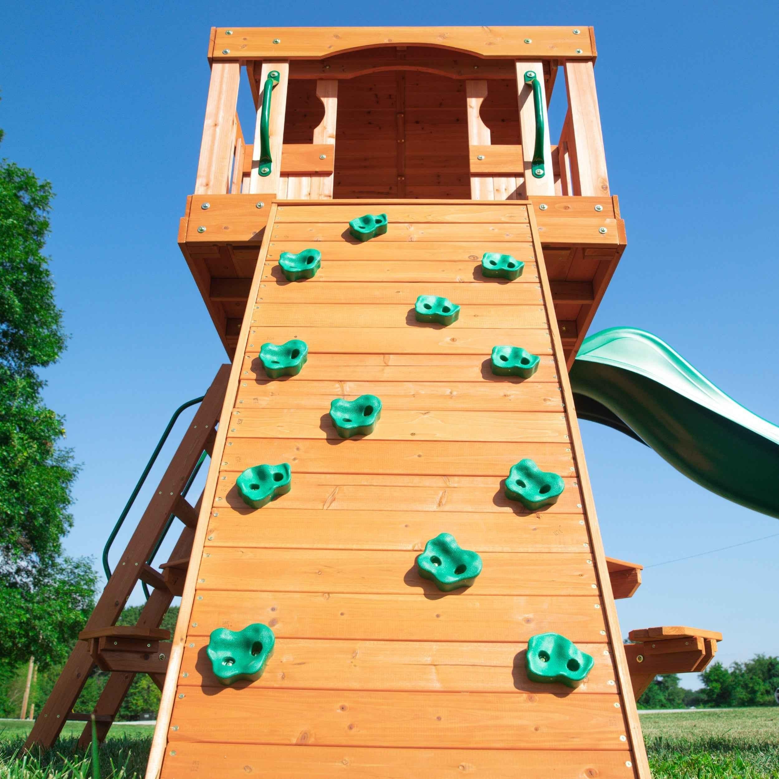 Backyard Discovery Woodland Swing Set.