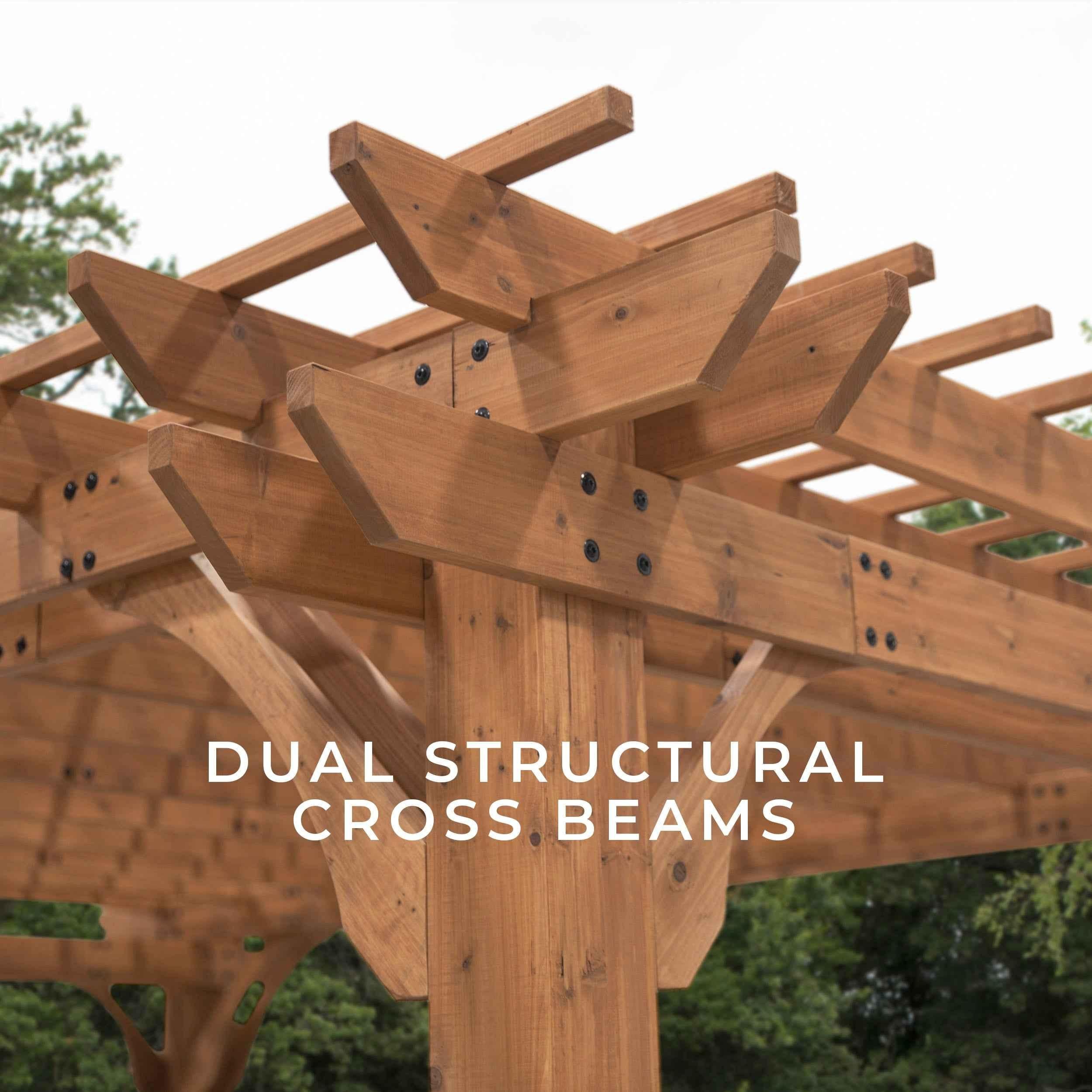 Backyard Discovery 16x12 Beaumont Pergola.