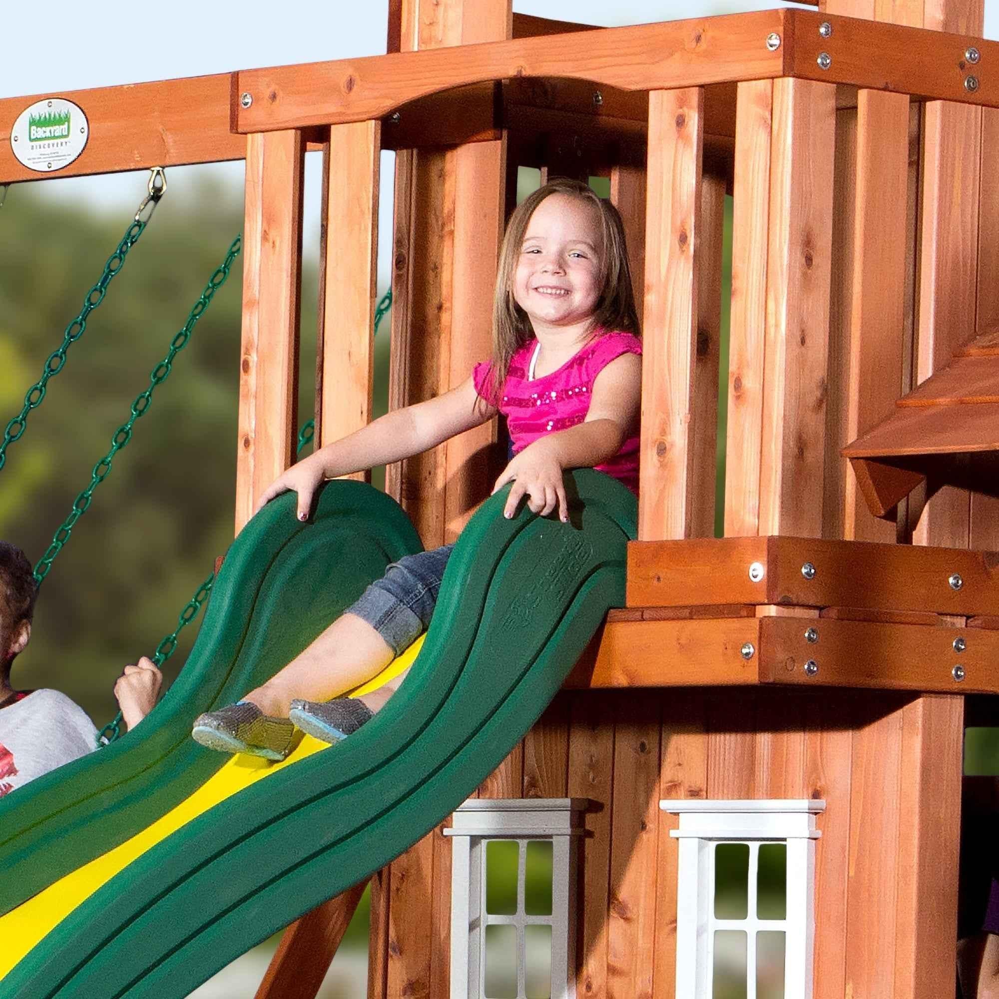 Backyard Discovery Tanglewood Swing Set.