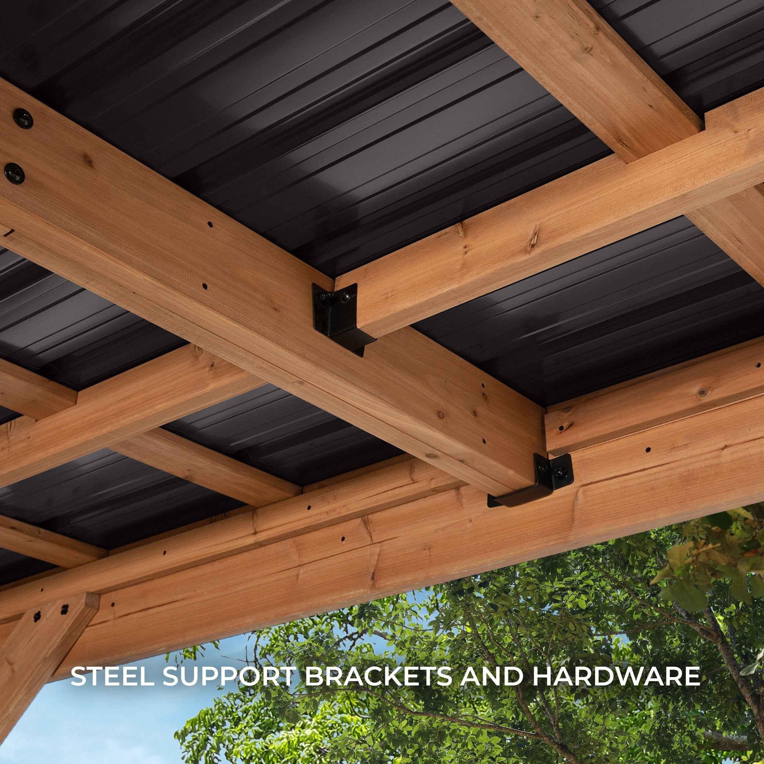 Backyard Discovery 20x12 Kingsport Carport.
