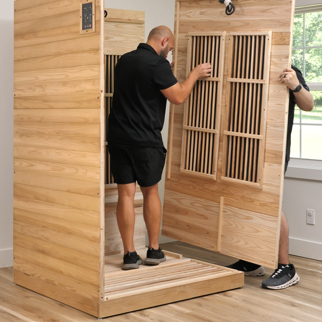 Rylan Indoor Infrared Sauna – 1 Person - Shipping Included - Saunas