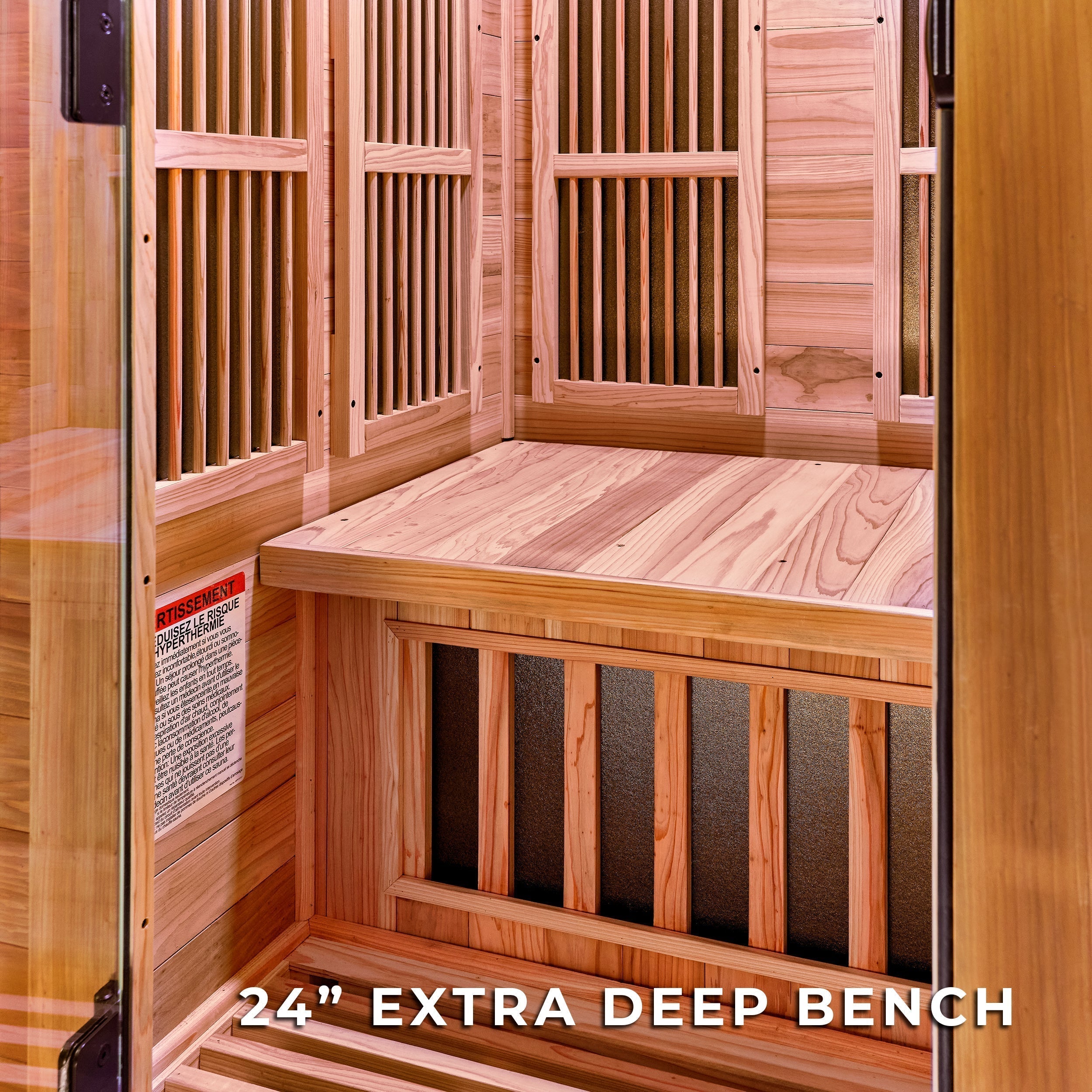 Rylan Indoor Infrared Sauna – 1 Person - Shipping Included - Saunas