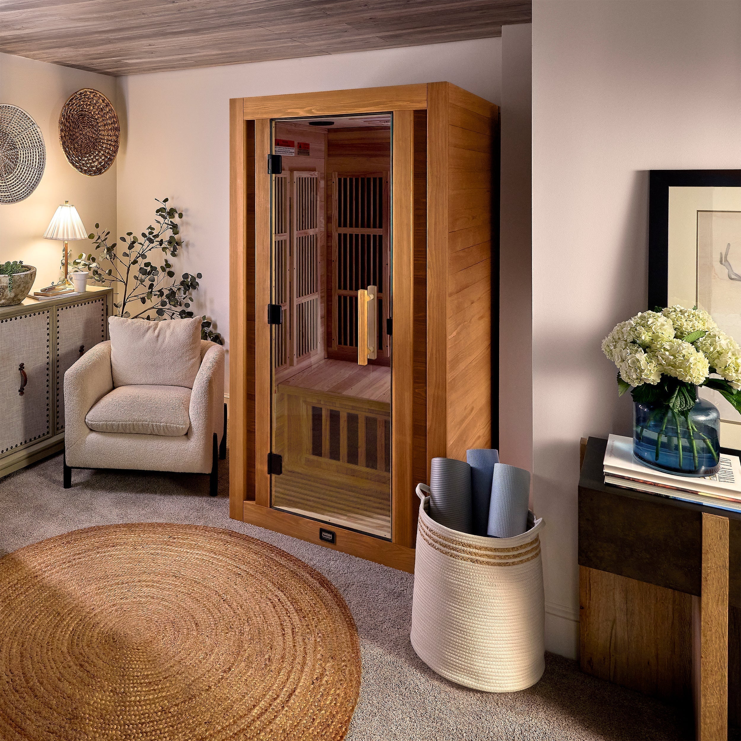 Rylan Indoor Infrared Sauna – 1 Person - Shipping Included - Saunas