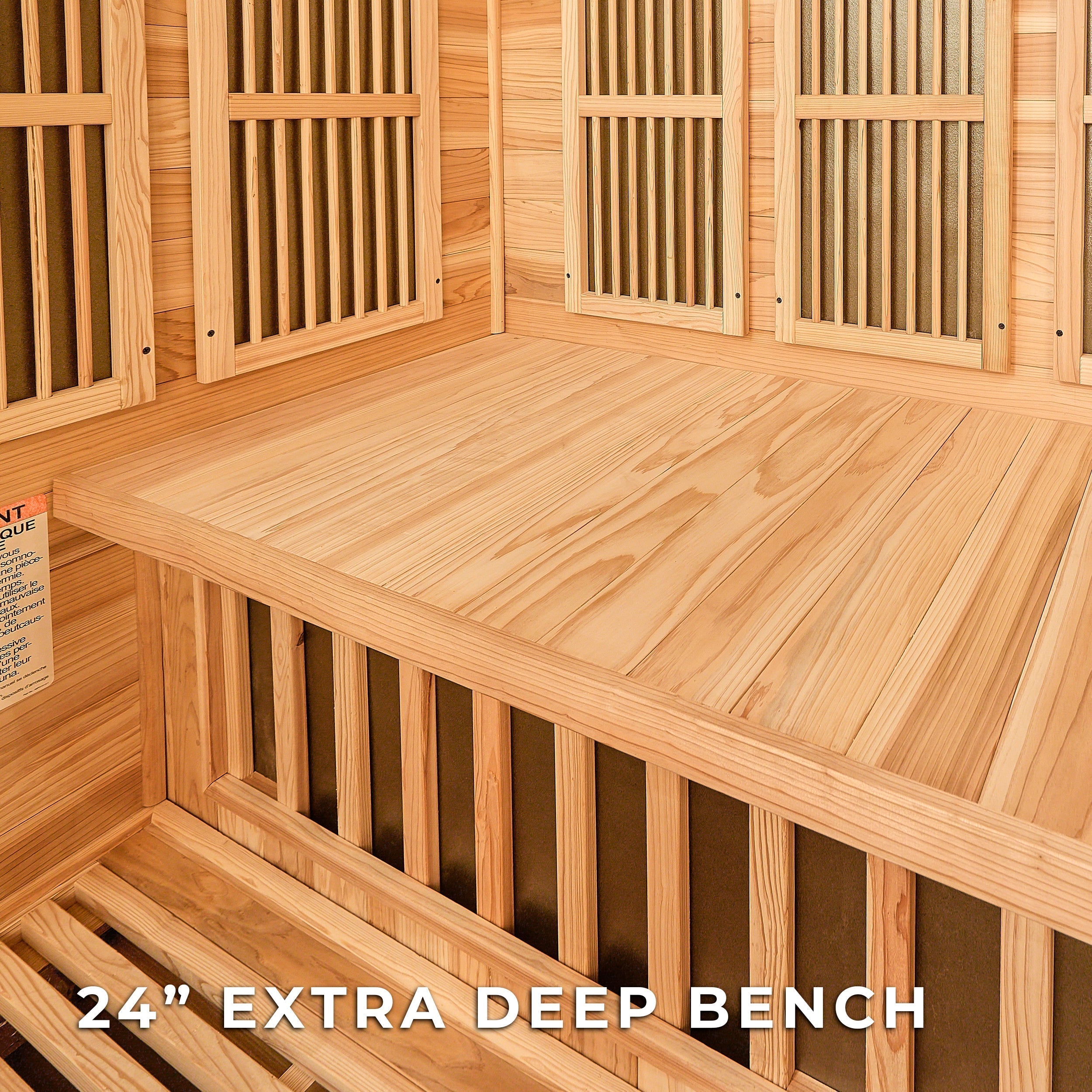 Rylan Indoor Infrared Sauna – 4 Person - Shipping Included - Saunas