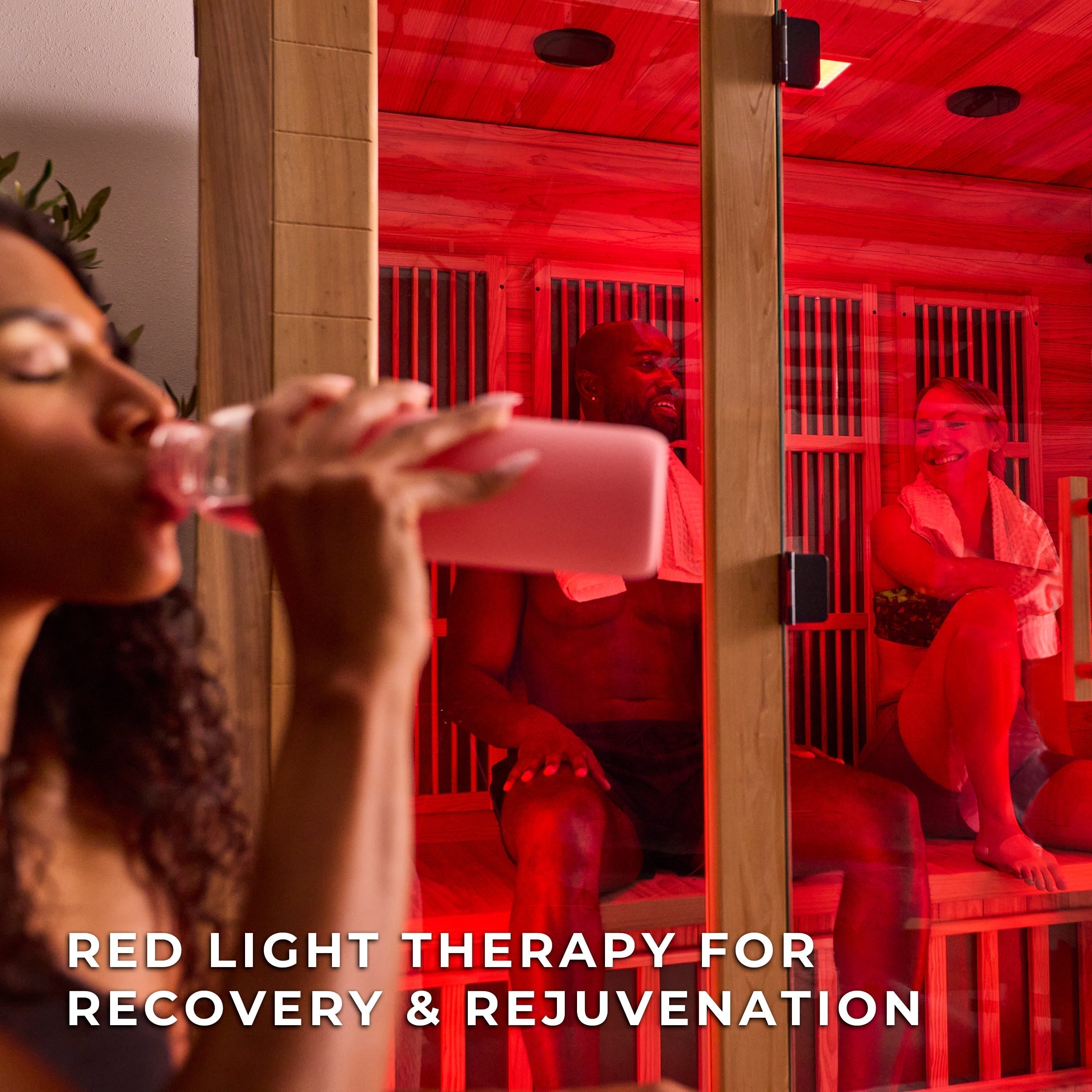 Rylan Indoor Infrared Sauna – 4 Person - Shipping Included - Saunas