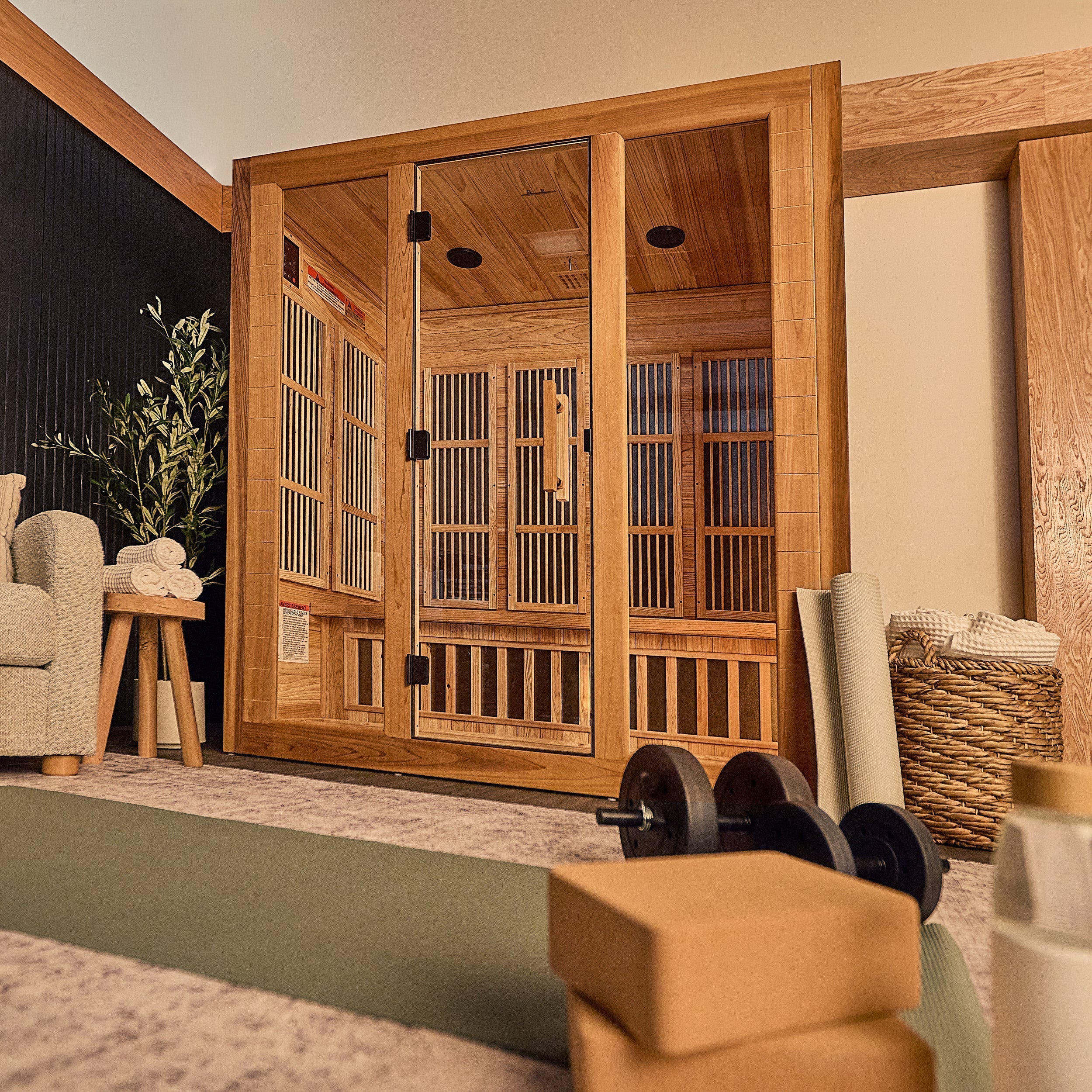 Rylan Indoor Infrared Sauna – 4 Person - Shipping Included - Saunas