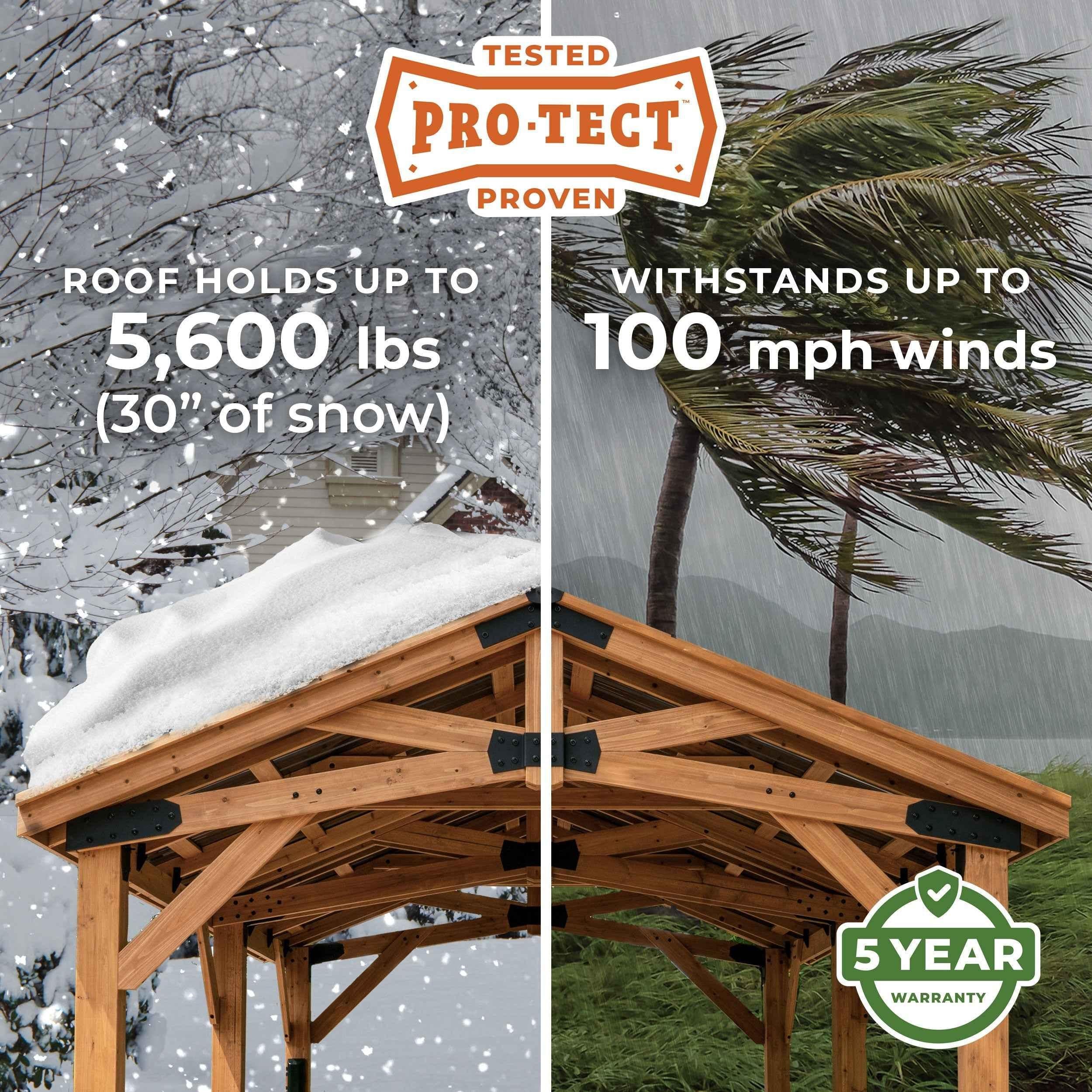 Backyard Discovery 10x10 Norwood Gazebo.