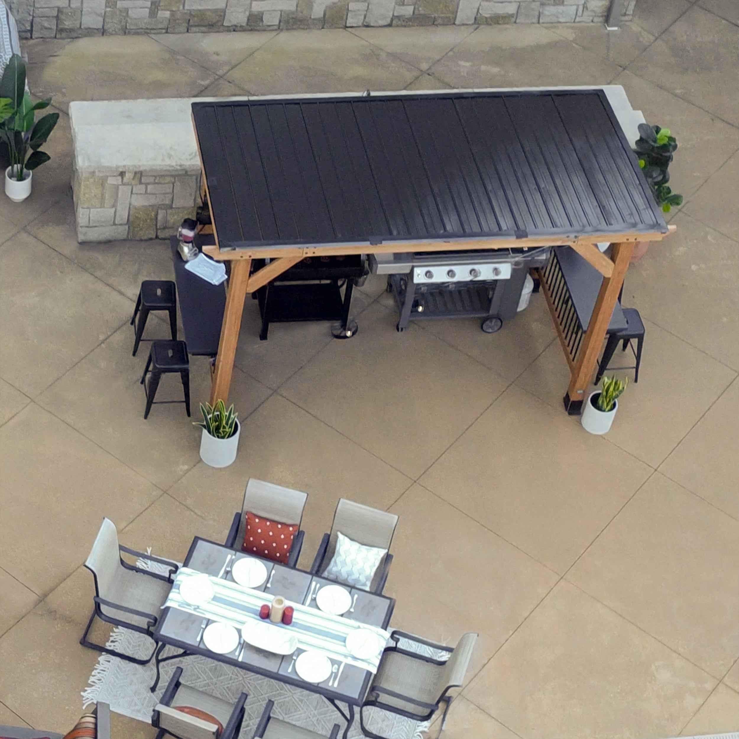 Backyard Discovery Saxony XL Grill Gazebo.