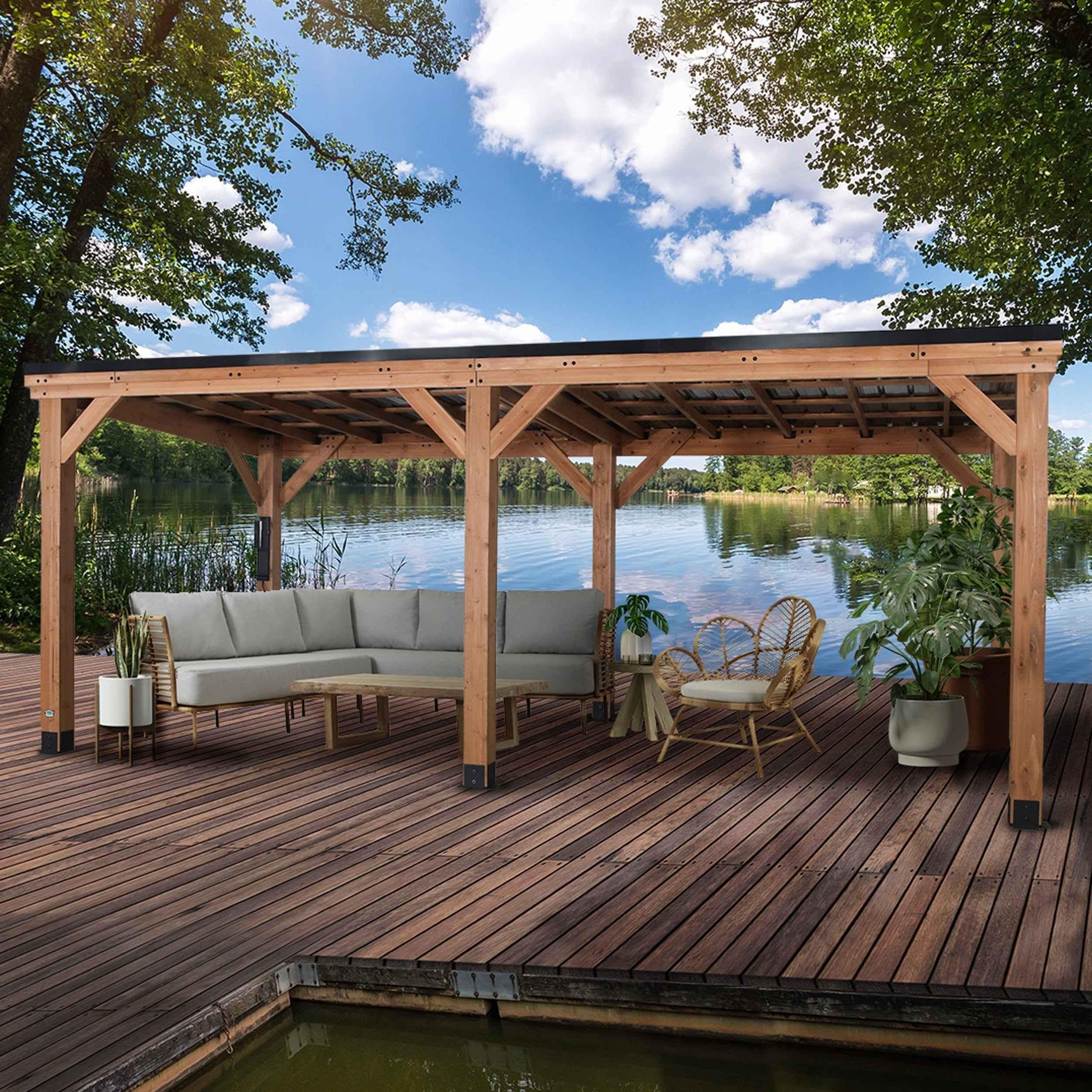 Backyard Discovery 24x12 Arcadia Gazebo.