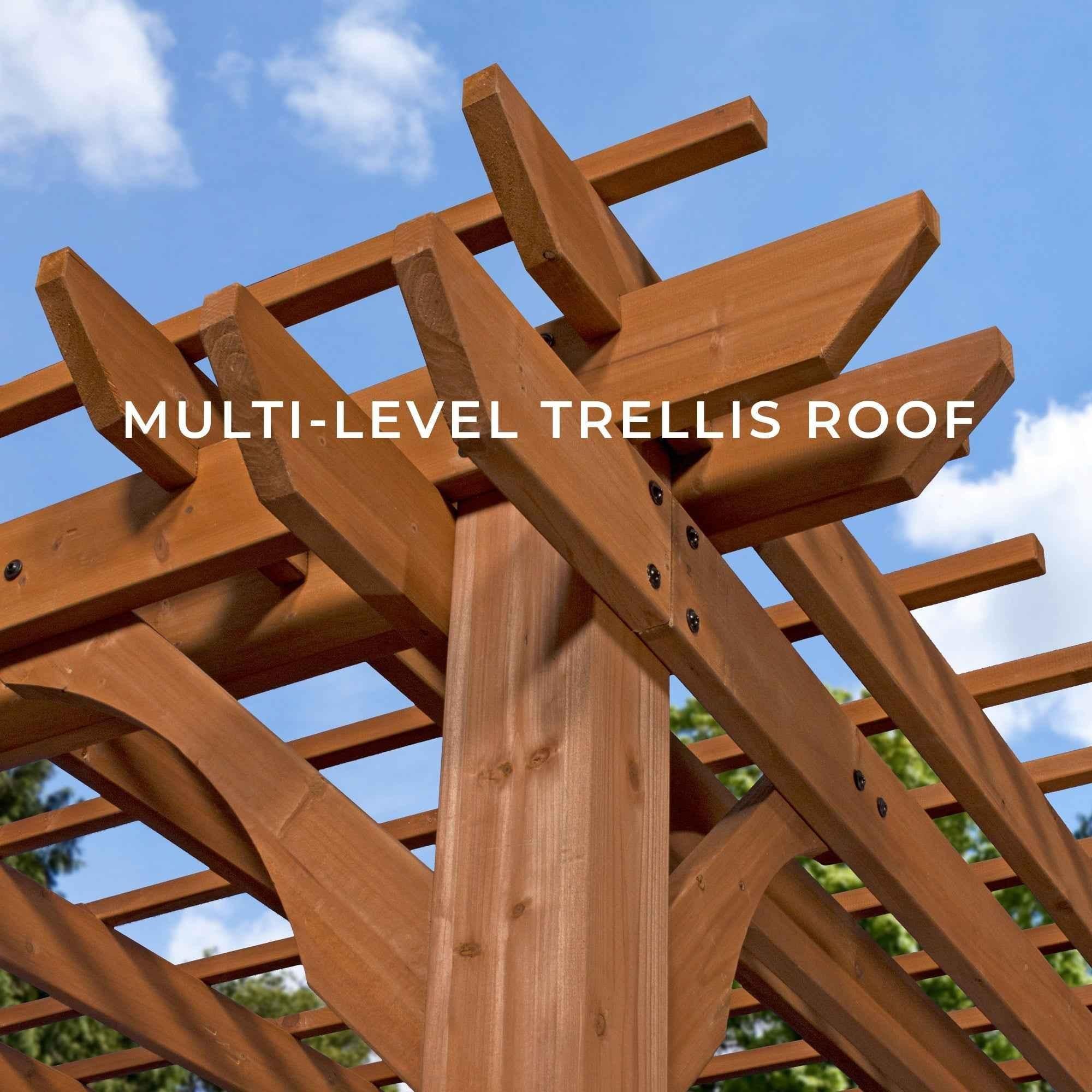 Backyard Discovery 12x10 Beaumont Pergola.