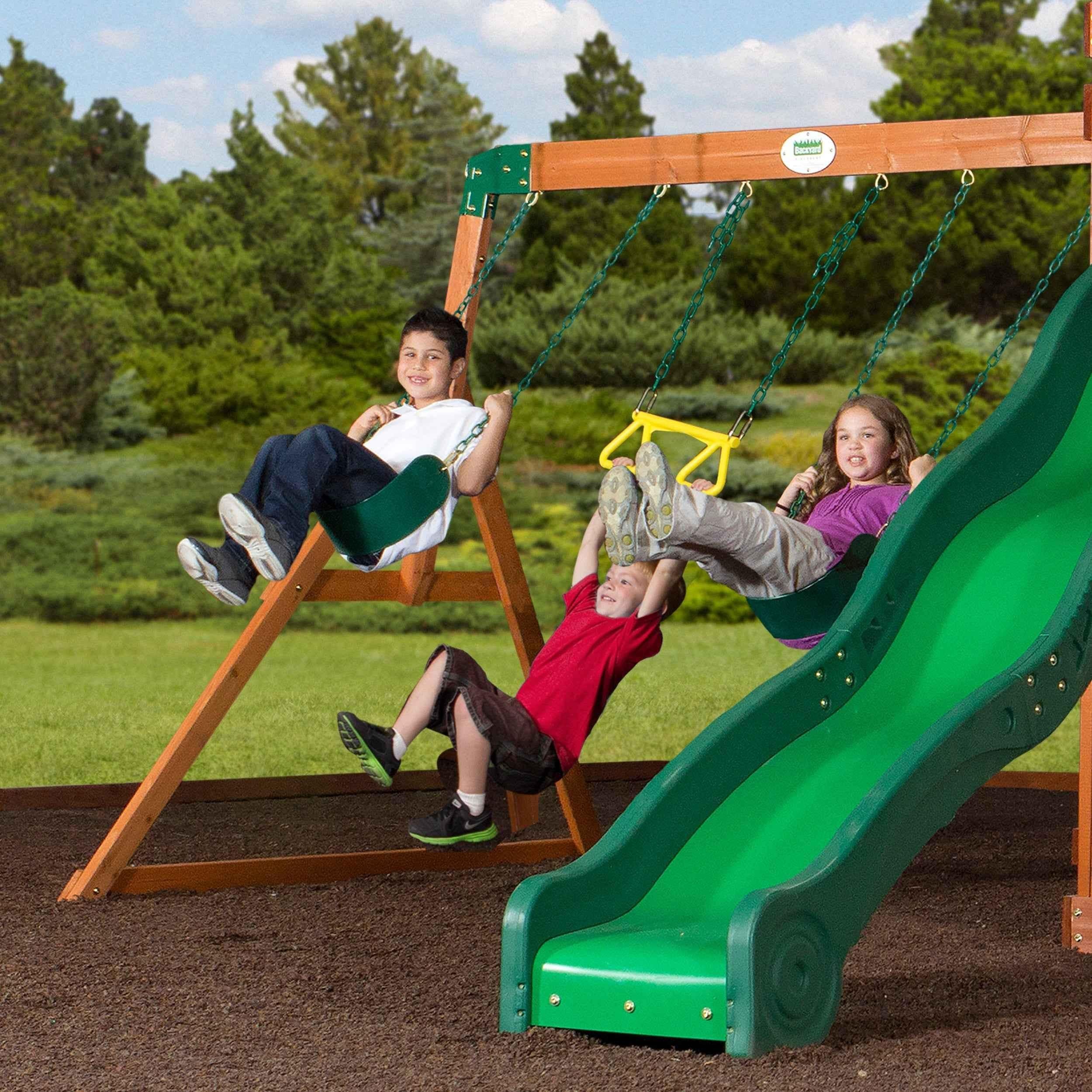 Backyard Discovery Shenandoah Swing Set.