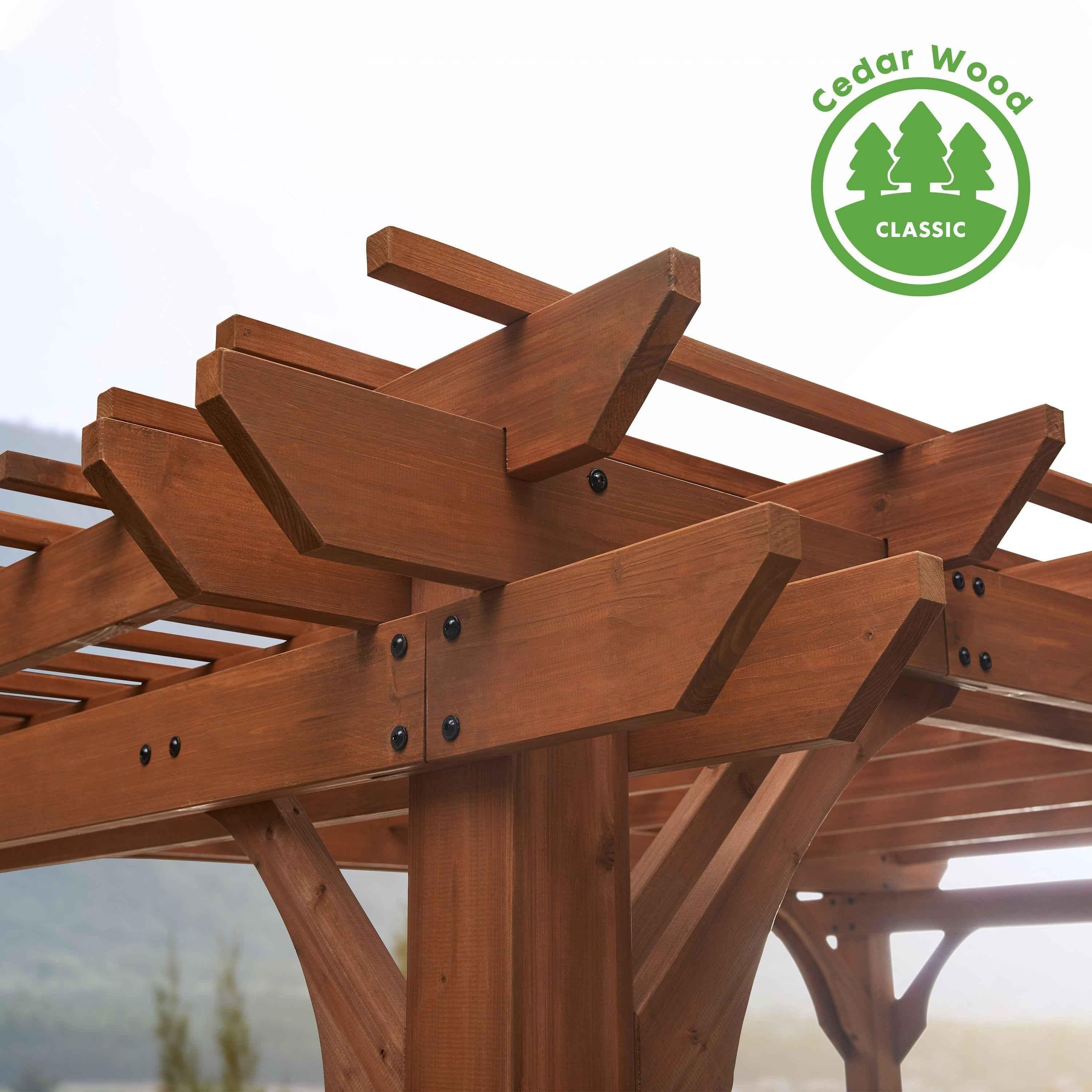 Backyard Discovery 14x10 Ashland Pergola.