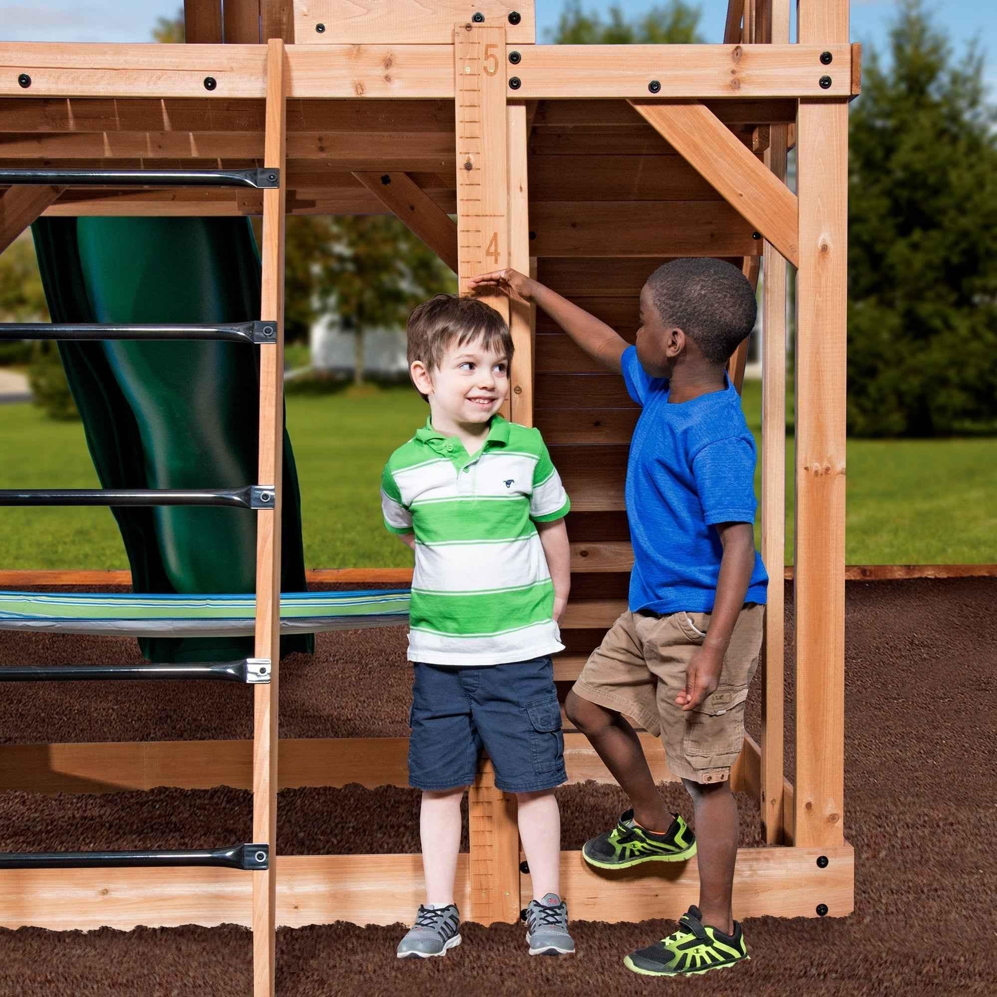 Backyard Discovery Caribbean Swing Set.