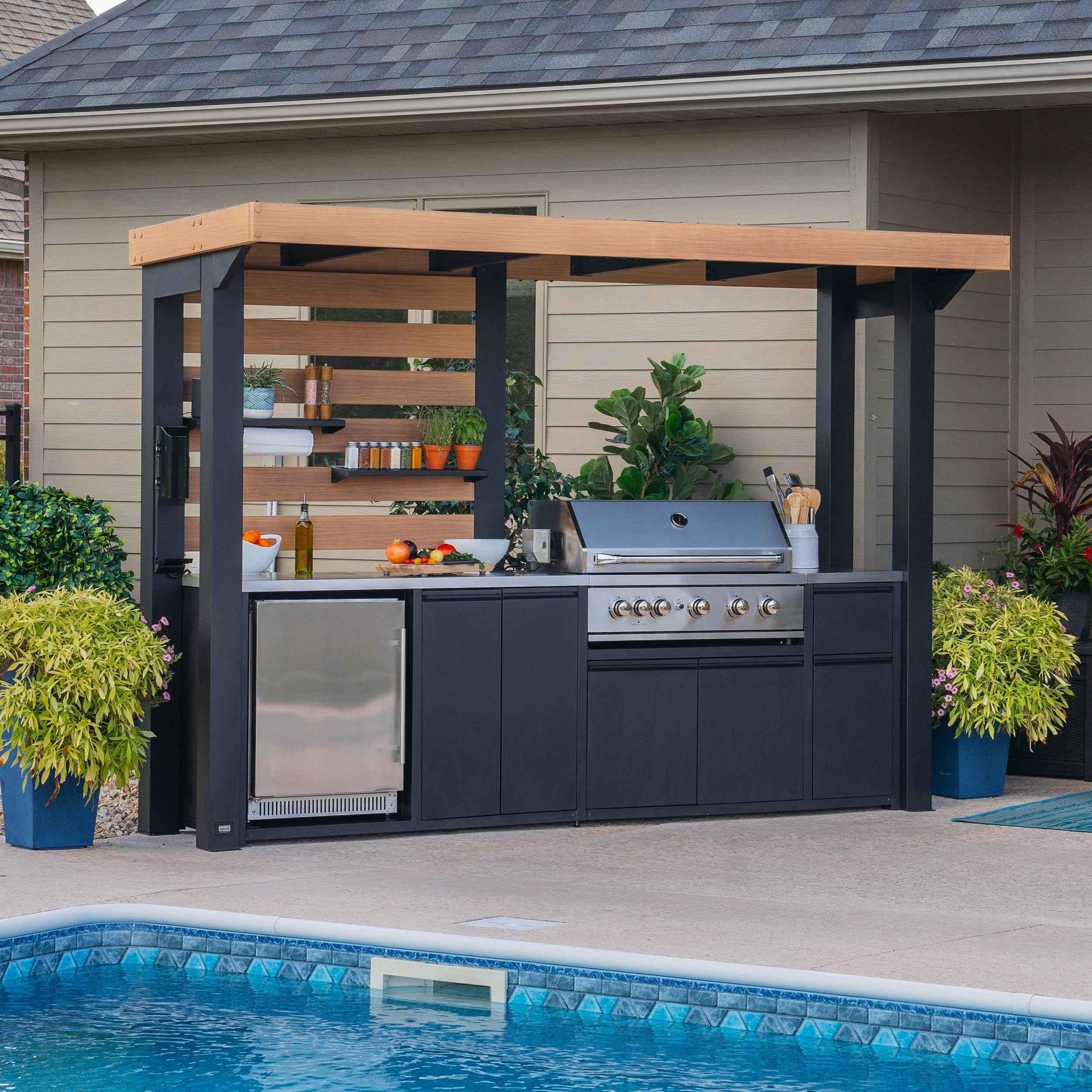 Backyard Discovery Fusion Flame Outdoor Kitchen.