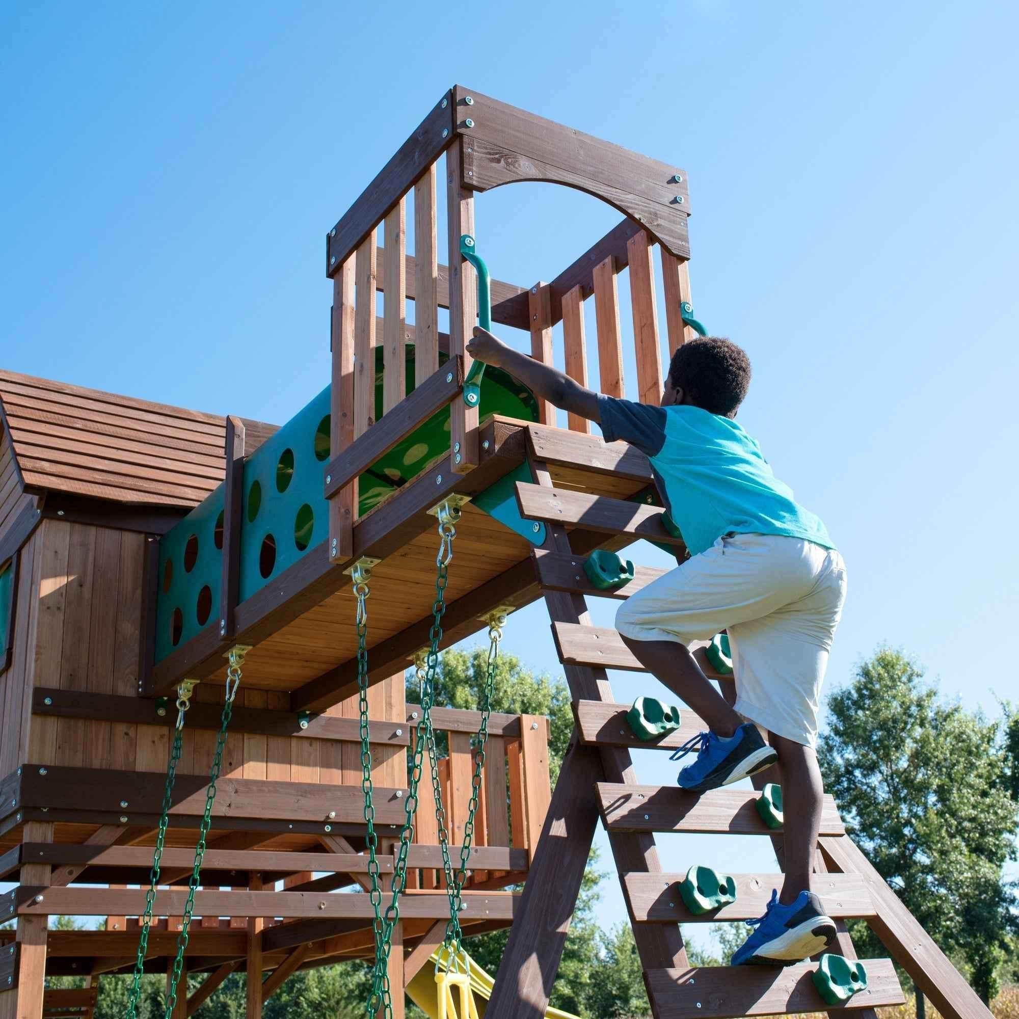 Backyard Discovery Woodridge Elite Swing Set