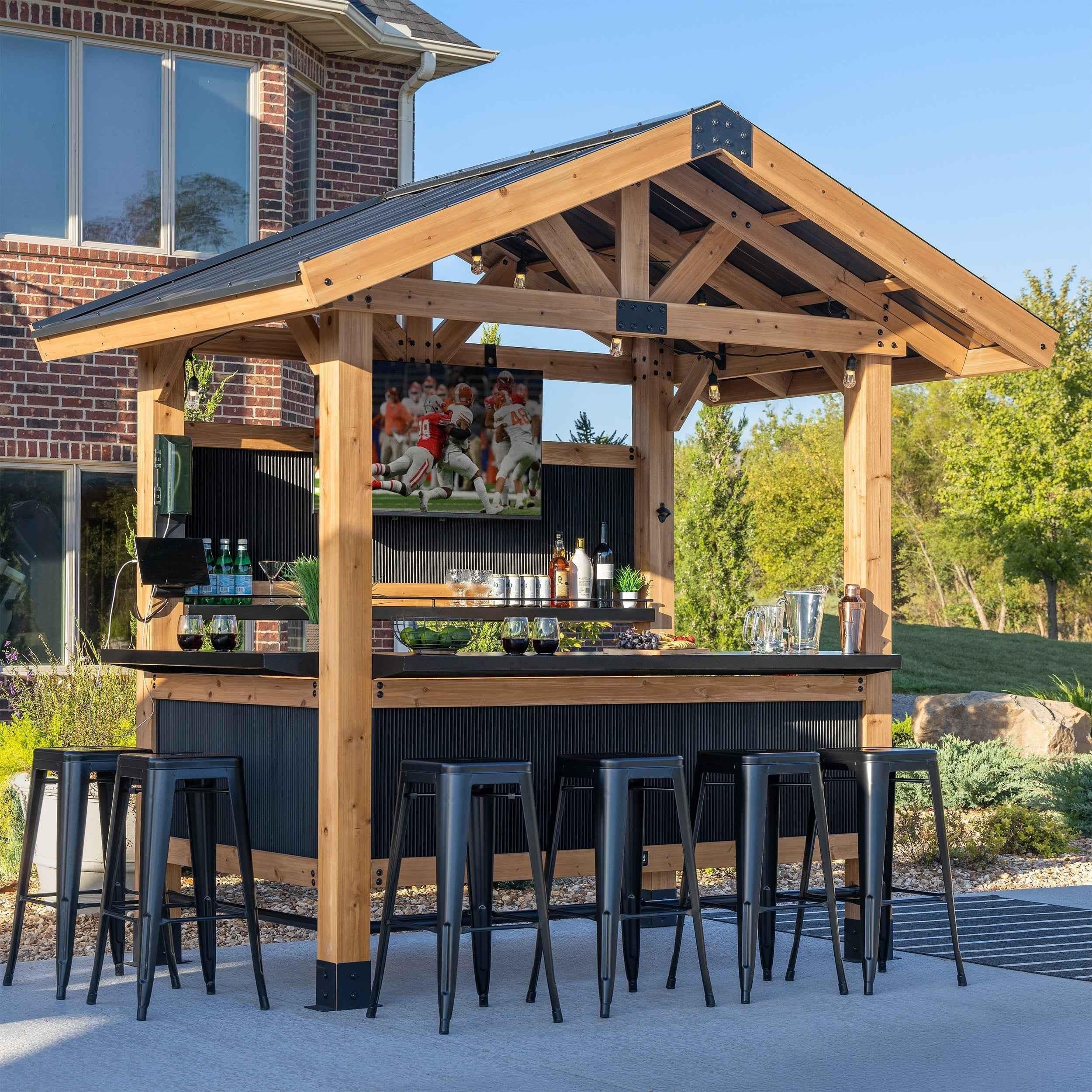 Backyard Discovery Palisade Outdoor Bar.