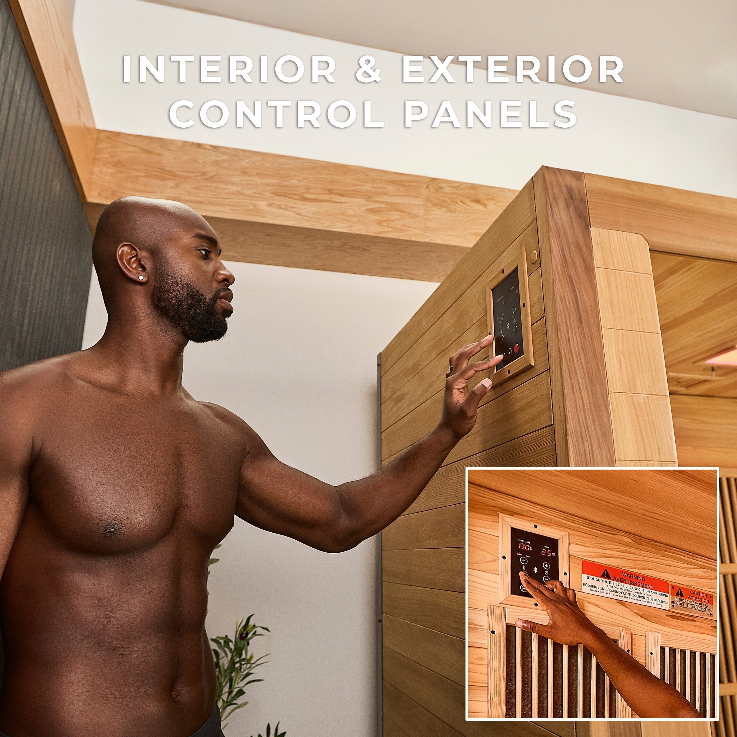 Rylan Indoor Infrared Sauna – 4 Person - Shipping Included - Saunas