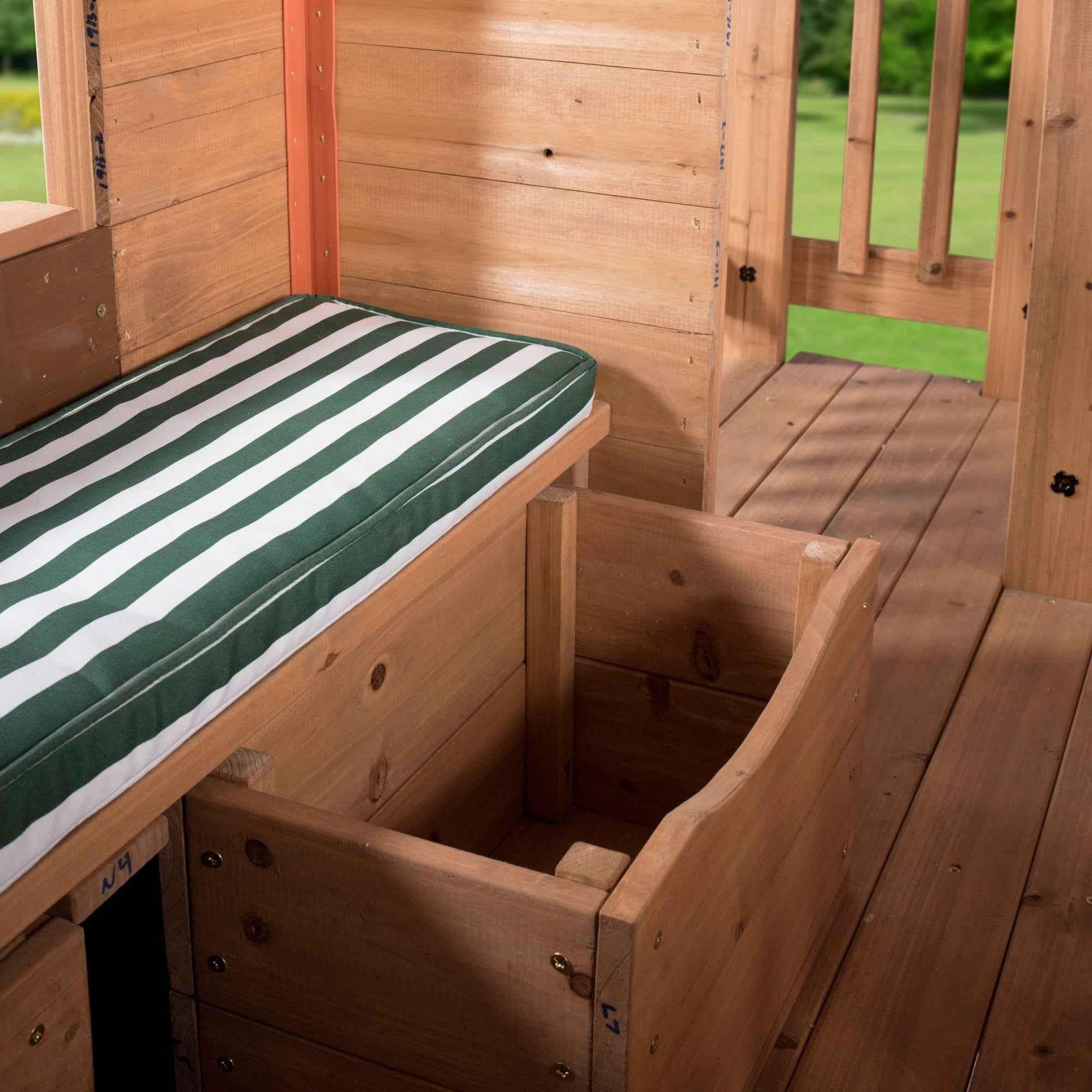 Backyard Discovery Scenic Heights Wooden Playhouse.